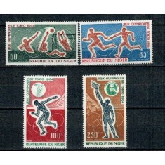 Niger 1964 - Jocurile Olimpice, sport, serie neuzata