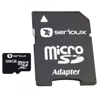 Microsdxc 128gb uhs-i srx adaptor cl10 foto