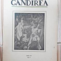 Revista Gandirea, anul IV, nr.8/1925 (Lucian Blaga, Cezar Petrescu, Adrian Maniu..)