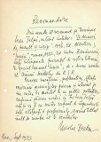 A4414N Nicolae Breban, recomandare pentru Leon Talpă, act olograf, 1983, București