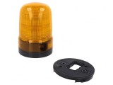 Semnalizator Luminos LED Ambră 10-30VDC SL10