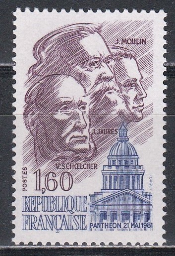 Franta 1981 - Panteon, MNH