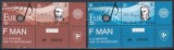 Isle of Man 1985 - EUROPA - Anul European al Muzicii, Serie cu tabsuri, MNH
