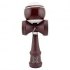 Kendama X Originala, Profesionala, Super Sticky Legendary, Rulment Metalic cu Ata 55 cm, Alb/Maro