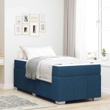 Cumpara ieftin Cadru de pat albastru 100 x 200 cm țesătură