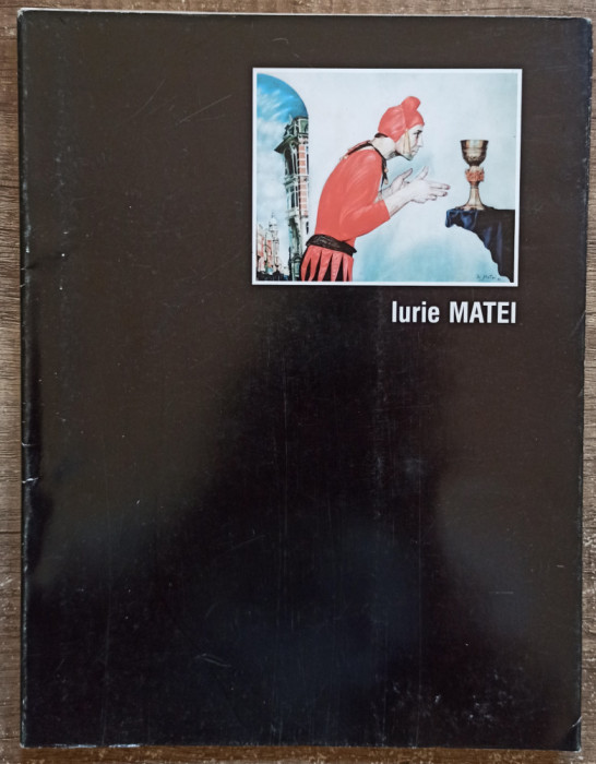 Album Iurie Matei, cu dedicatia si semnatura artistului
