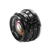 Cumpara ieftin Obiectiv manual 7Artisans 35mm F1.2 negru pentru Canon EOS-M mount DESIGILAT