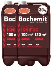 Solutie ignifugare lemn BOCHEMIT ANTIFLASH 2X30KG MARO, B-s1 d0, C-s1 d0