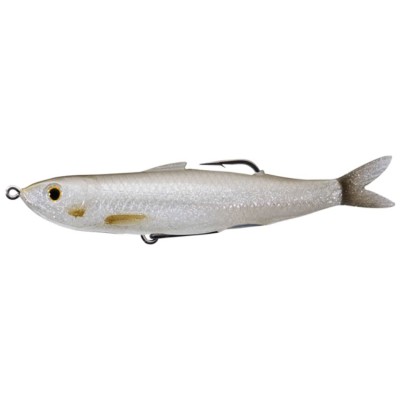 Swimbait LIVE TARGET Hollow Body Shiner Walking Bait, Silver Flake, 11.5cm, 14g foto
