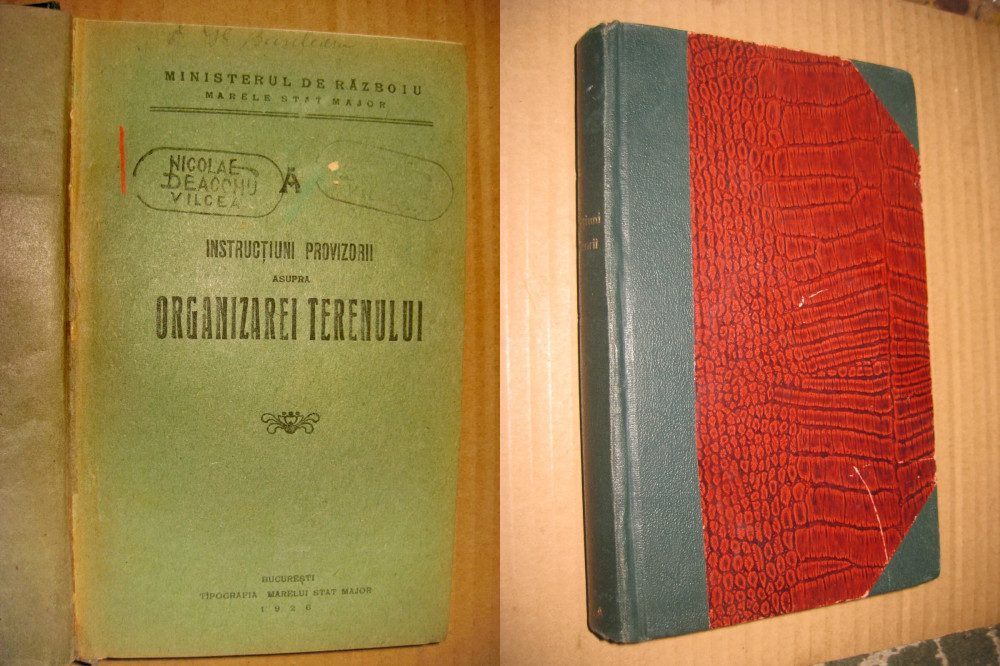 Weekdays Lubricate autobiography B661-Carte Organizarea terenului 1926-Armata romana regalista. Min. de  Razboiu. | Okazii.ro