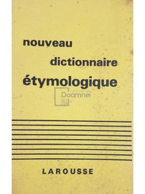 Albert Dauzat - Nouveau dictionnaire etymologique (editia 1964) foto