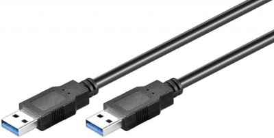 Cablu USB 3.0 USB A tata - USB A tata 3m Goobay foto