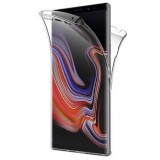 Husa Full TPU 360&deg; (fata + spate) pentru Samsung Galaxy Note 9, Transparent