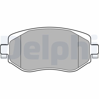 DELPHI LP3306 set placute frana,frana disc foto