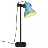 VidaXL Lampă de birou 25 W, albastru uzat, 15x15x55 cm, E27