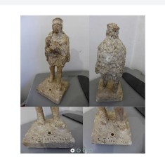 Sculptura - Cioban de George Dimitriu (1879-1952) Material - Ipsos