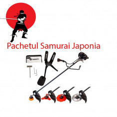 Pachetul Samurai Japonia : Motocoasa 6.2 CP + 5 Accesorii + Rezerva fir &amp;amp;#8211; STOC LIMITAT foto