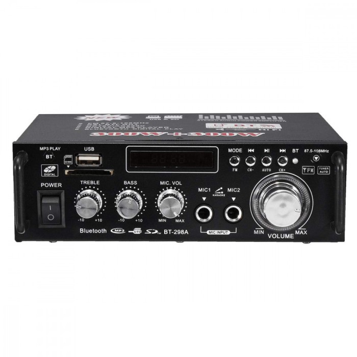 Statie amplificare audio Hi-Fi Stereo cu Bluetooth,2 x 50W RMS
