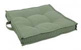 Cumpara ieftin Perna podea textil verde 40x40x4 cm