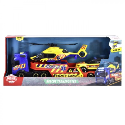 DICKIE SET TRANSPORTER 3 VEHICULE DE SALVARE SuperHeroes ToysZone foto