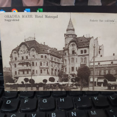 Oradea Mare Nagyvarad, Hotel Metropol, ed. Vasuti nr. 164, circa 1910, 205