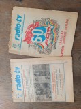 Cumpara ieftin RADIO- TV, LOT DOUA PROGRAME 1981