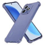 Asteroid GSM - Shockproof Clear Silicone - Honor X8d - Smoke Black
