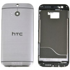 Carcasa HTC One M8 Originala Gri foto