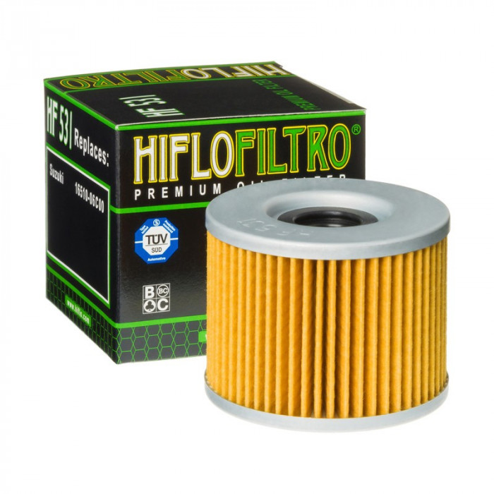 Filtru Ulei HF531 Hiflofiltro Suzuki 16510-06C00 Cod Produs: MX_NEW HF531