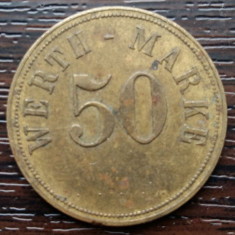 (M2163) JETON GERMAN - 50 PFENNIG WERTH MARKE