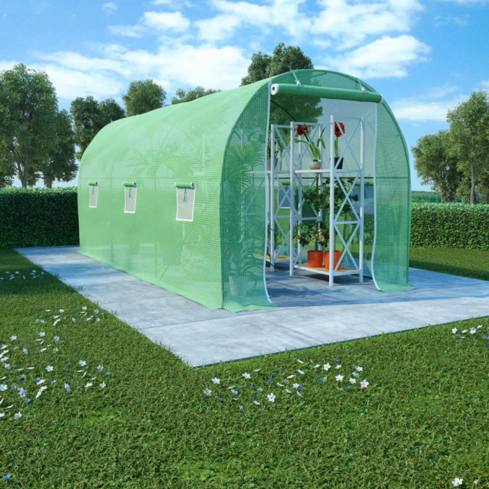 Seră, 9 m&sup2;, 4,5 x 2 x 2 m