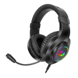 Cumpara ieftin Casti gaming Redragon Hylas iluminare RGB negre