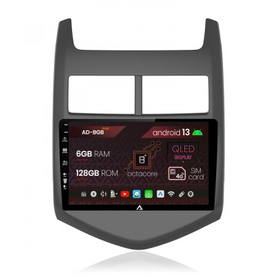 Navigatie Chevrolet Aveo 2 (2010-2015), Android 13, B-Octacore 6GB RAM + 128GB ROM, 9 Inch - AD-BGB9006+AD-BGRKIT239 foto