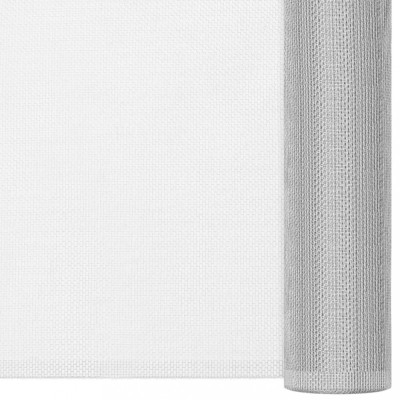 Plasă de s&amp;acirc;rmă, argintiu, 112x500 cm, aluminiu foto