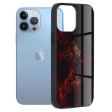Husa Techsuit iPhone 13 Pro Max - Red Nebula