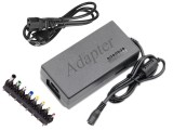 Cumpara ieftin Incarcator universal pentru laptop, 12V-24V, 96W, 8 mufe, negru