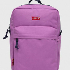 Levi's rucsac femei, culoarea violet, mare, neted