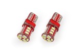 Bec de pozitie tip LED , T10 W2.1x9.5 W5W, 12V , 21 SMD 3014 , culoare alb , AMIO, set 2 buc AutoDrive ProParts