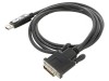 Cablu DisplayPort la DVI-D 1,8m negru