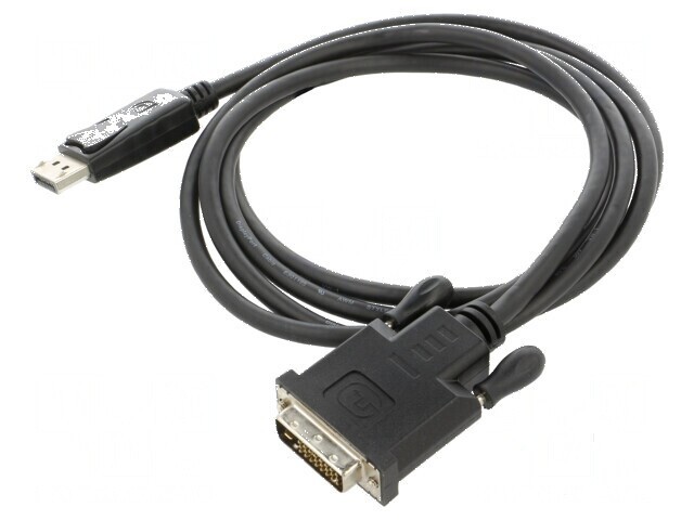 Cablu DisplayPort la DVI-D 1,8m negru