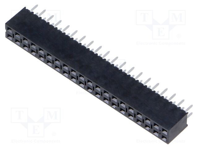 Conector şiruri pini soclu tată 40 PIN 2,54mm THT 2x20 SAMTEC