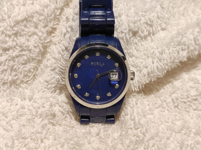 FURLA ITALIA CEAS de mana Dama ORIGINAL perfect FUNCTIONAL splendid IMPECABIL foto