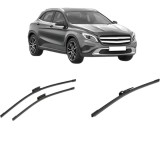 Cumpara ieftin Set 3 stergatoare MERCEDES-BENZ GLA-CLASS (X156) din 2013-2019, pentru parbriz si luneta fata si spate auto, Bosch Aerotwin-Aerotwin Multi, din cauciu