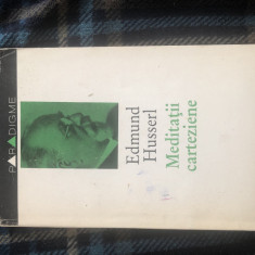 Meditatii carteziene, Edmund Husserl, ed. Humanitas 1994, stare FB