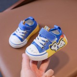 Tenisi albastri pentru baietei - Catelus (Marime Disponibila: Marimea 21)