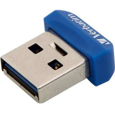 Memorie USB Verbatim Store&amp;#039;n&amp;#039;Stay Nano USB Drive 2.0 16GB, Albastru foto