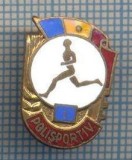 AX 827 INSIGNA - POLISPORTIV - LOCUL I -PENTRU COLECTIONARI