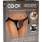 Ham Pentru Strap-On Cu Ventuza Comfy Body Dock, Negru
