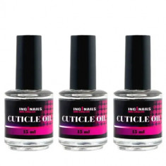 Ulei unghii Inginails,3buc. - Ulei cuticule JOJOBA 15 ml