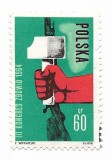 Polonia - Al treilea Congres al Sindicatului Luptatorilor pentru Libertate si Democratie, 1964 - obliterat
